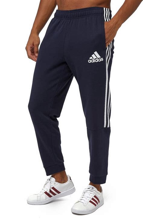 adidas joggingbroek blauw heren|adidas sweatpants heren.